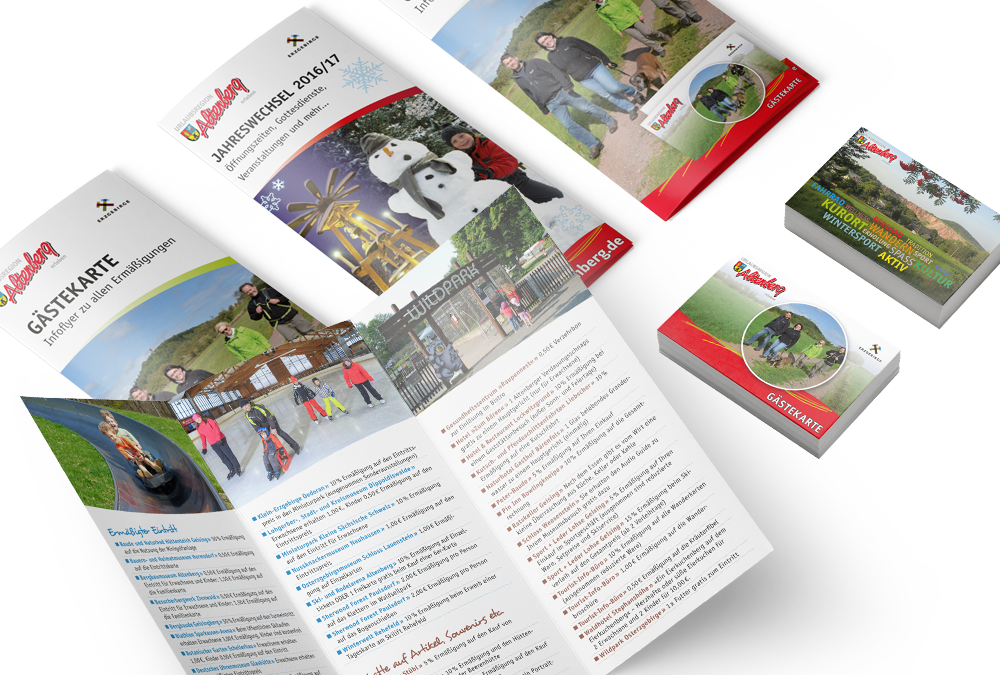 Drucksachen Tourist-Info-Büro Altenberg